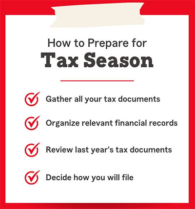 How To Prepare for Tax Season